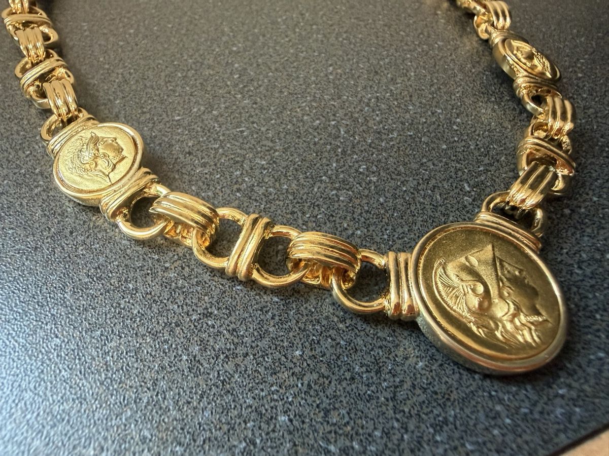 Catenine: Vintage Halskette Luxus Modeschmuck  – Usato da Lamone venduto da LaCantinaMagica 6