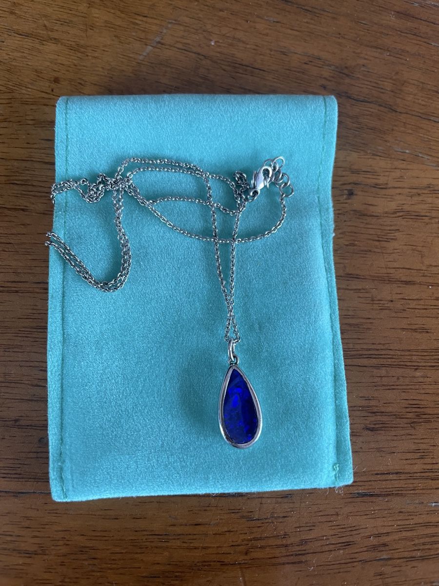 Catenine: Collana d’argento con ciondolo – Usato da Melide venduto da jul_2q6m