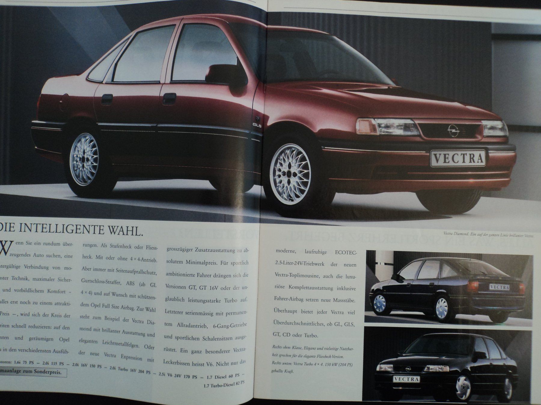Opel Documenti: Prospekt Opel Panorama 1993 – Usato da Schwarzenburg venduto da modelCARama 4