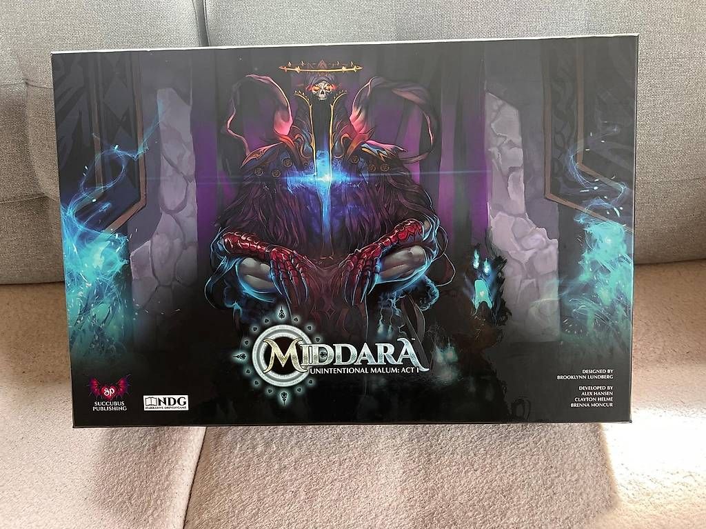 Giochi: Middara: Unintentional Malum  Act 1 (Kickstarter, Englisch) – Usato da Kreuzlingen venduto da tob_z59l
