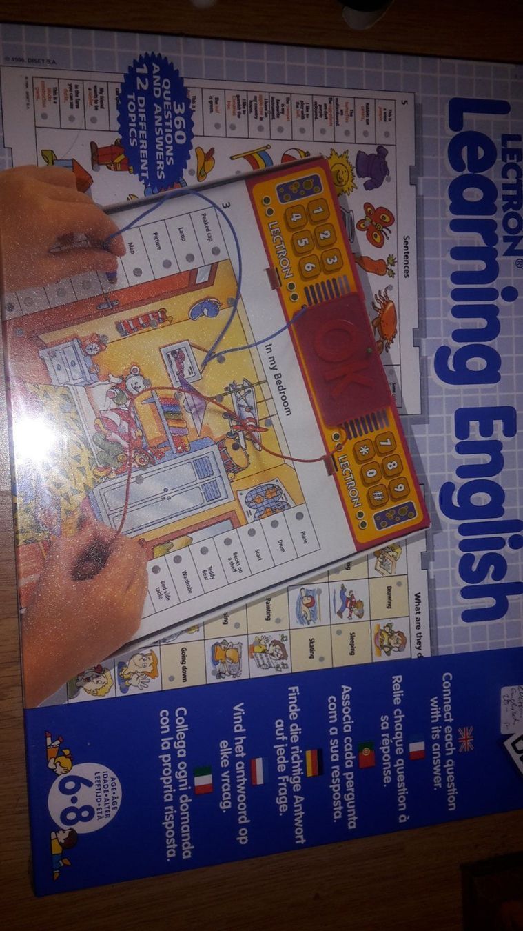 Giochi: Lectron learning English – Usato da Spiegel b. Bern venduto da Flamingo07