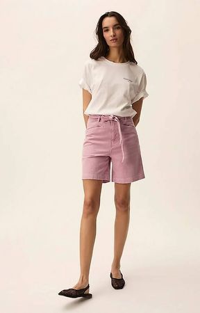Des Petits Hauts Bermuda Shorts lila Gr. 38/M neuwertig