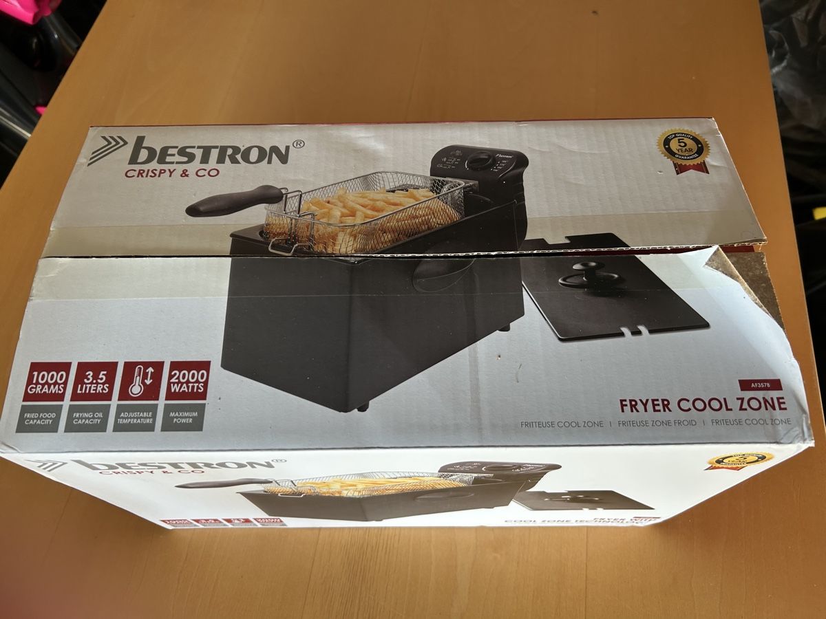 Küchengeräte: Fritteuse Bestron (neuwertig) – Gebraucht aus Binningen von duplo-fish 4