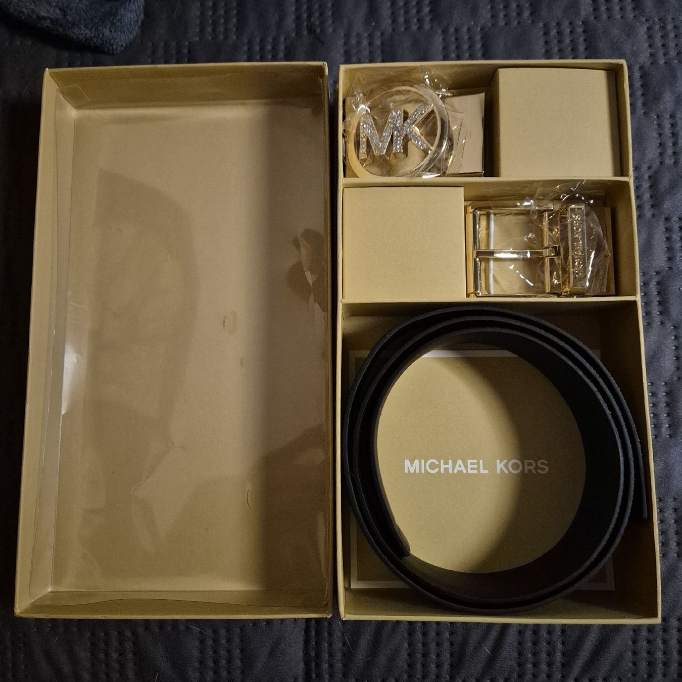 Michael Kors Gürtel: Set cintura Michael Kors nuova – Neu und originalverpackt aus Rancate von sarah357