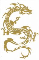 Drachen Aufkleber Sticker 1 Bogen 27 x 18 cm Tuning ST260