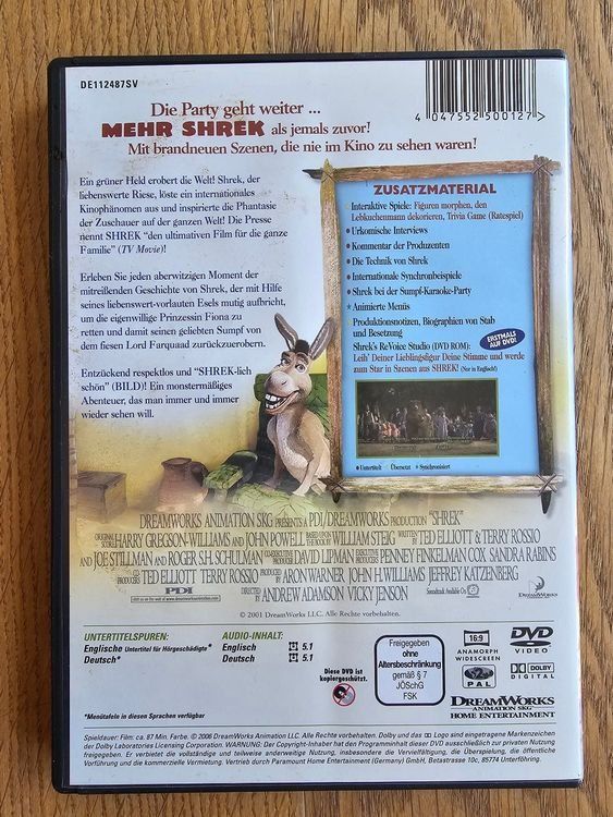 Tutti i DVDs: 3 DreamWorks Animationsfilmen – Usato da Fehraltorf venduto da buylow3000 4