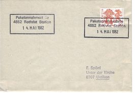 Stempel Paketannahmestelle 4852 Rothrist Station