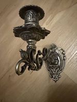 4 Wandkerzenhalter aus Metall im Vintage-Look, gothic