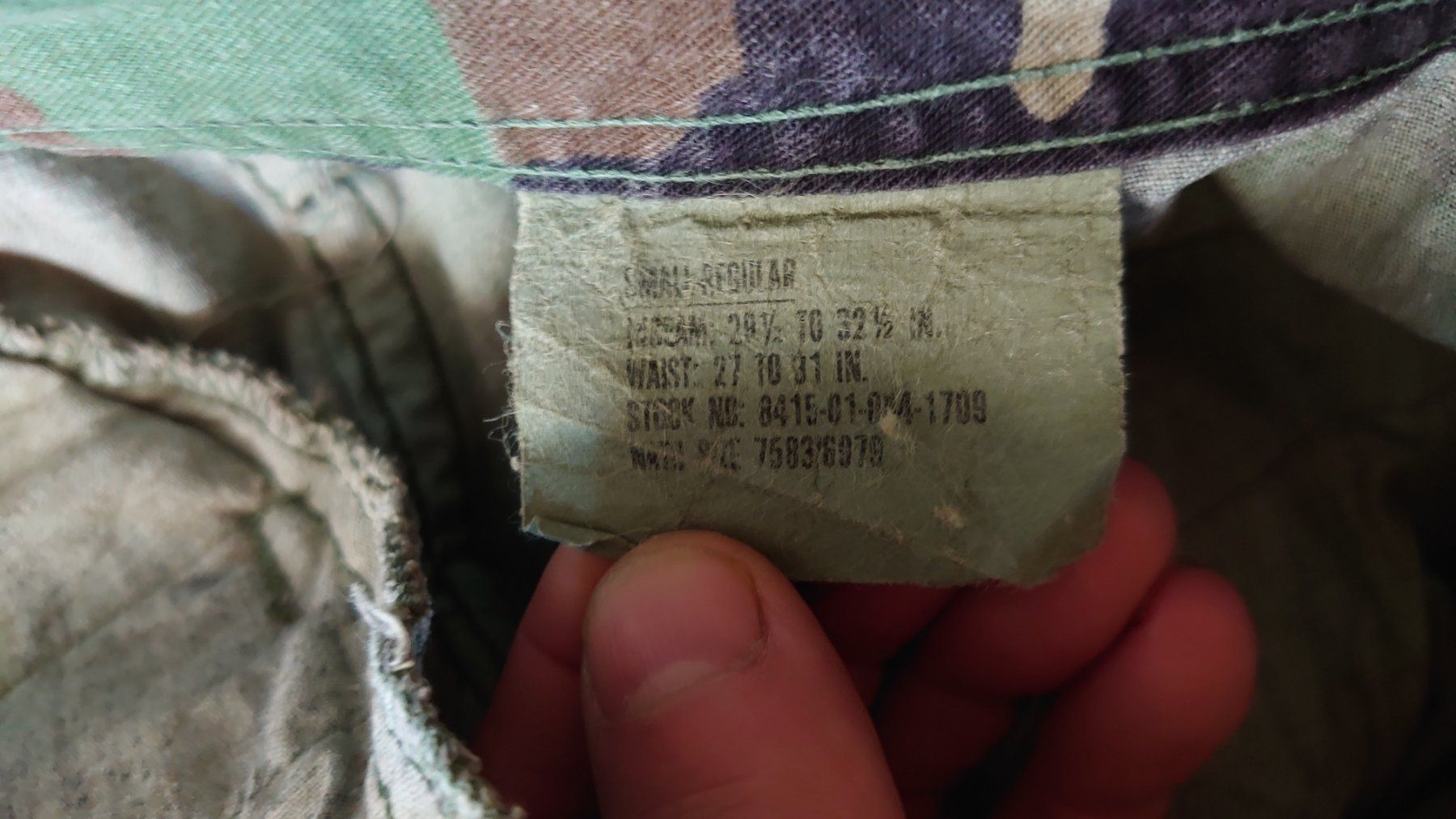 Pantaloni: US Cargo Pants woodland – Usato da Neuhausen am Rheinfall venduto da Boulderer 5