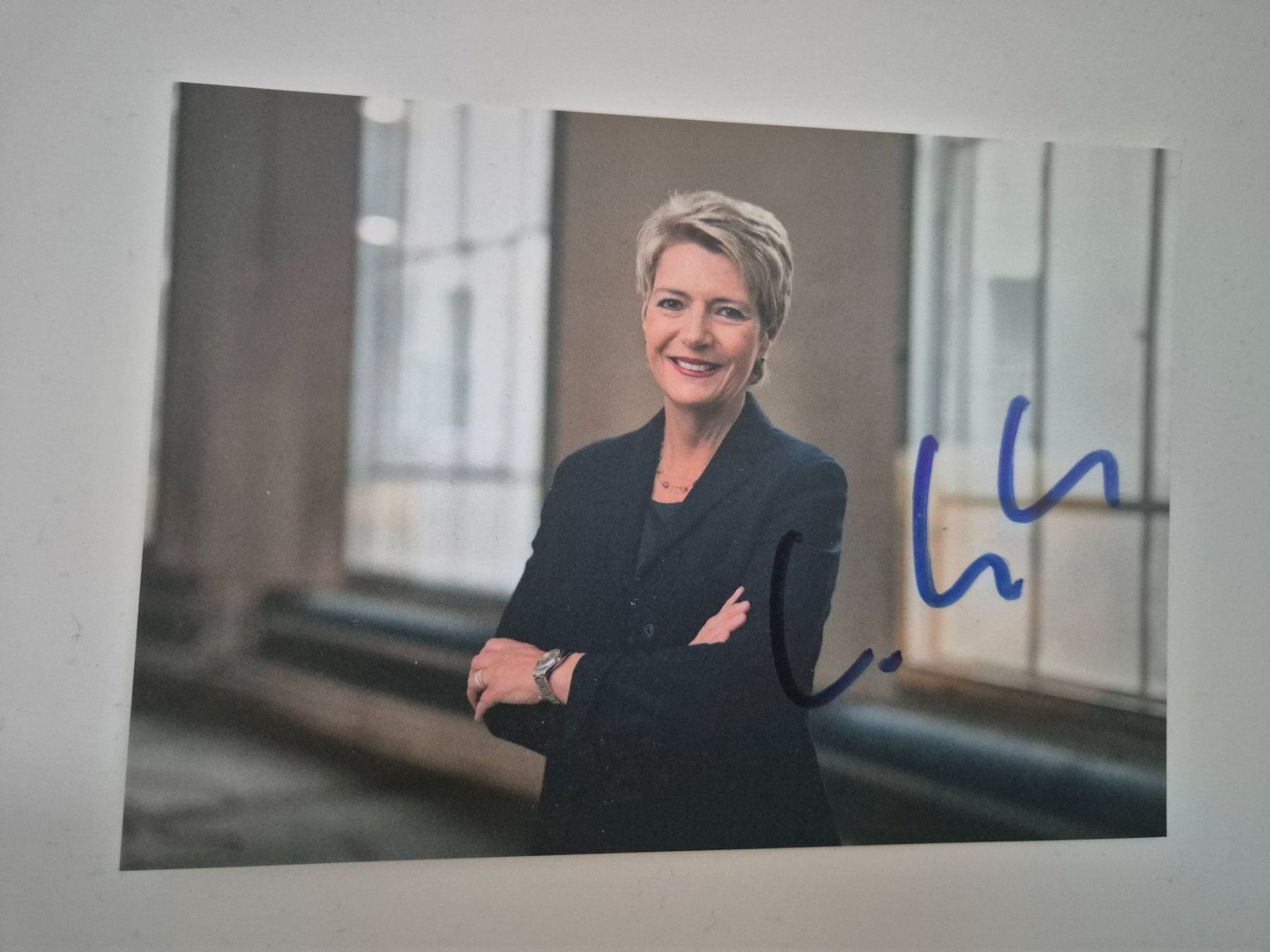 Autogramme: Autogrammkarte Karin Keller - Sutter Originalunterschrift – Neu (gemäss Beschreibung) aus Eglisau von nicij79