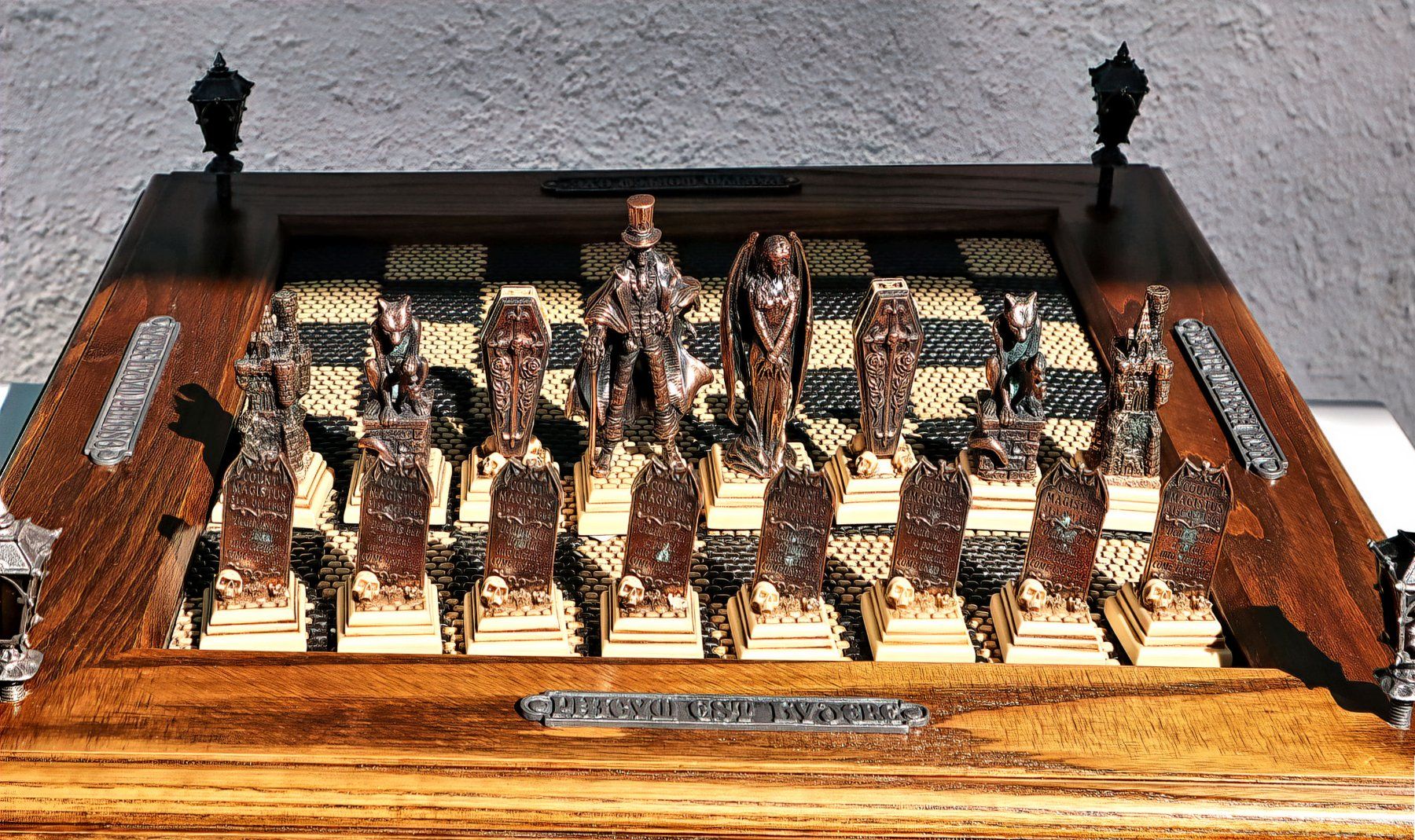 Toutes les décorations: Schach: "Count Magistus" Gothic-Design von Alchemy – Neuf (Voir description) à Rotkreuz par Radus24 3