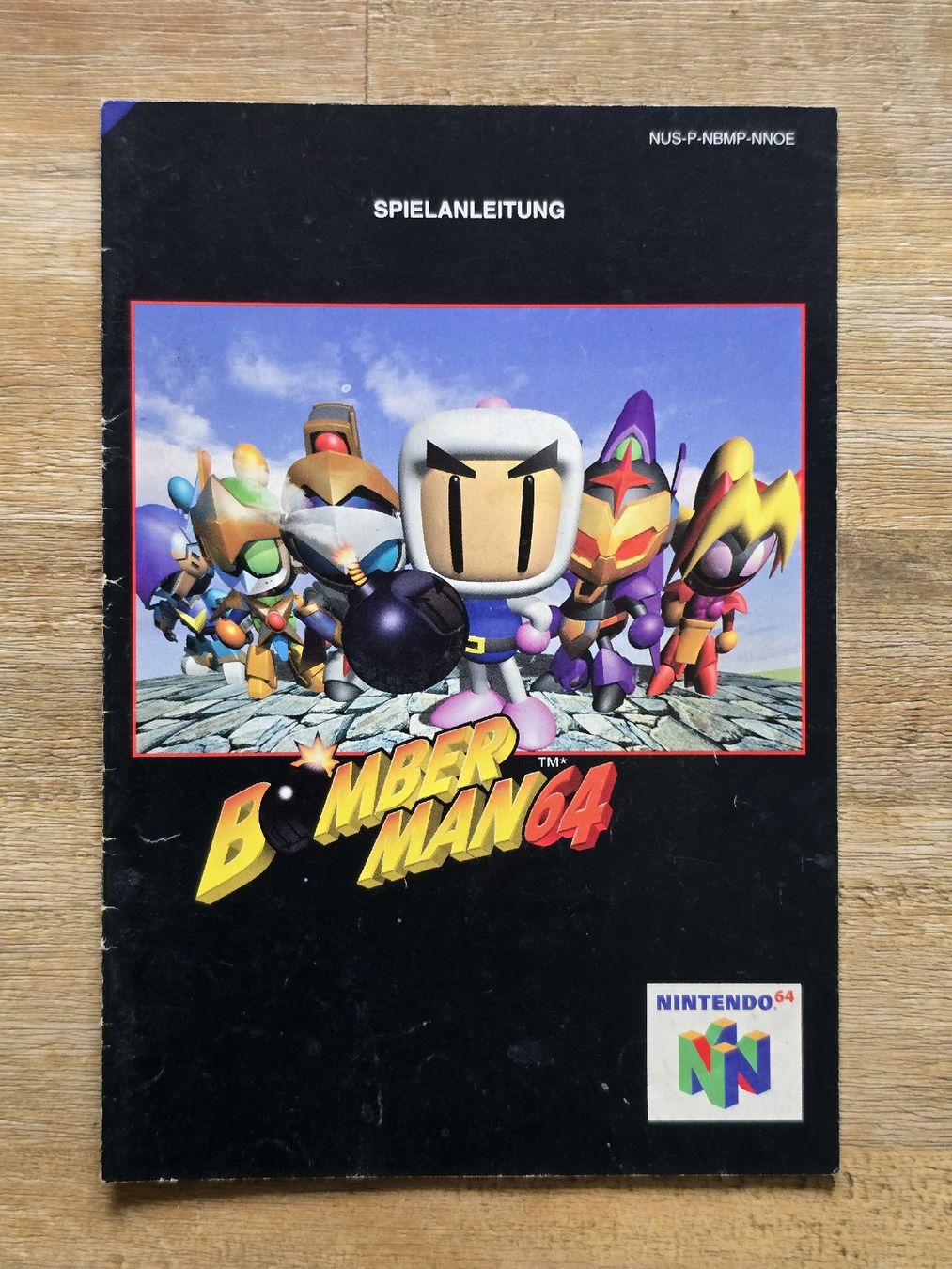 Nintendo Spiele: Bomberman 64 - Original Spielanleitung - Nintendo 64 – Gebraucht aus Güttingen von Odhin