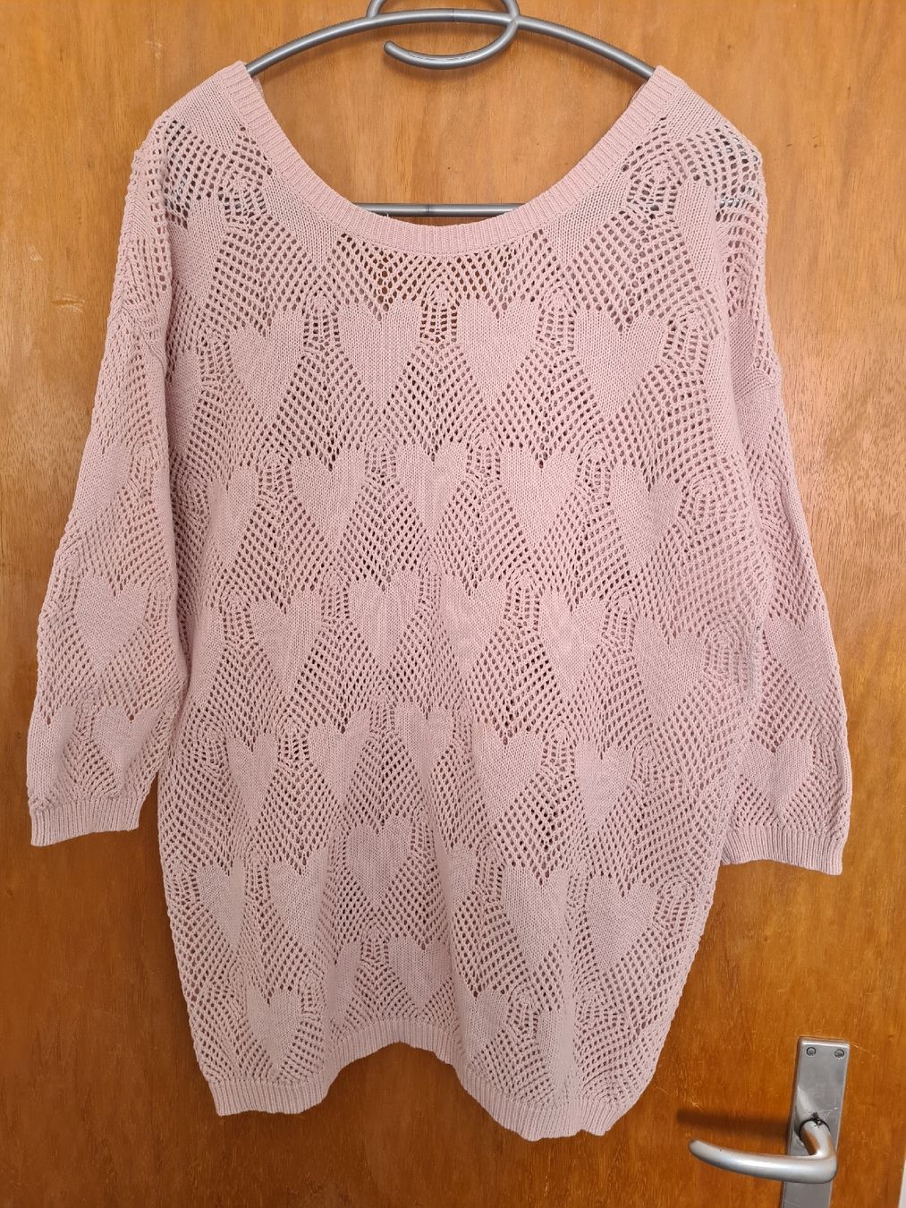 Maglioni & Felpe: Damen Pullover, Gr. M, Rosa mit Herzenmuster 🩷 – Usato da Winterthur venduto da Jana1701
