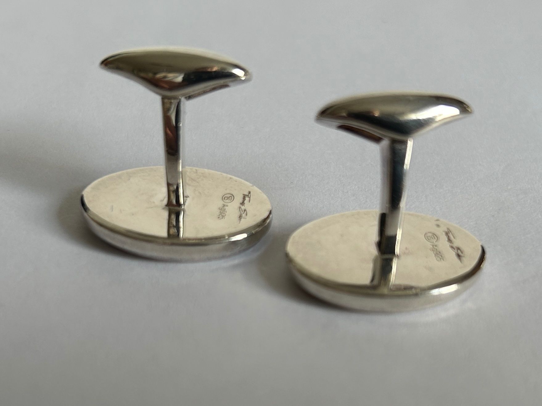 Gemelli: Thomas Sabo - Manschettenknöpfe 925 Silber – Usato da Chur venduto da Pott 4
