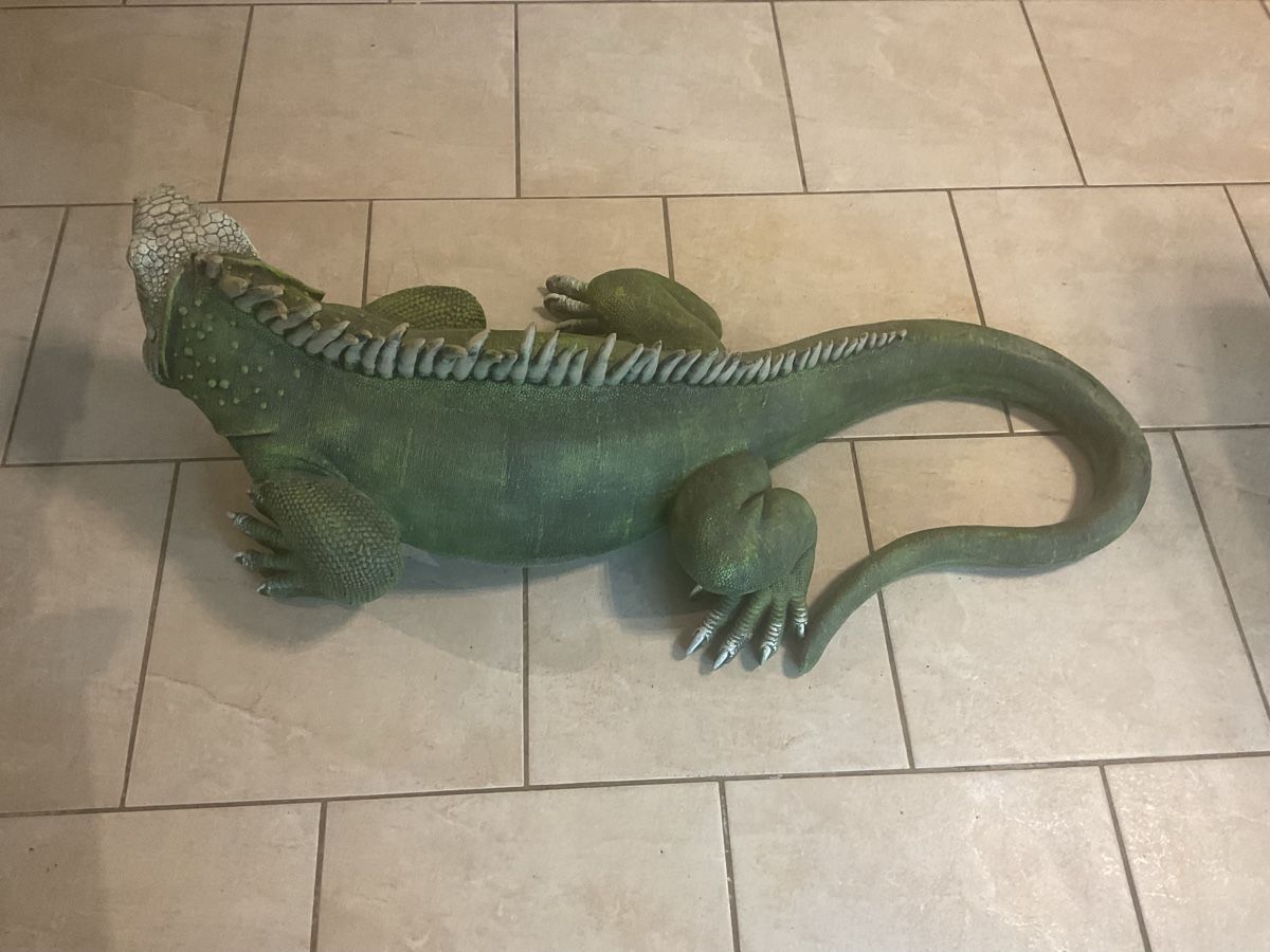 Statuette: Coole Deko-Echse für den Garten oder das Wohnzimmer! – Usato da Balterswil venduto da oal_r7cp 2