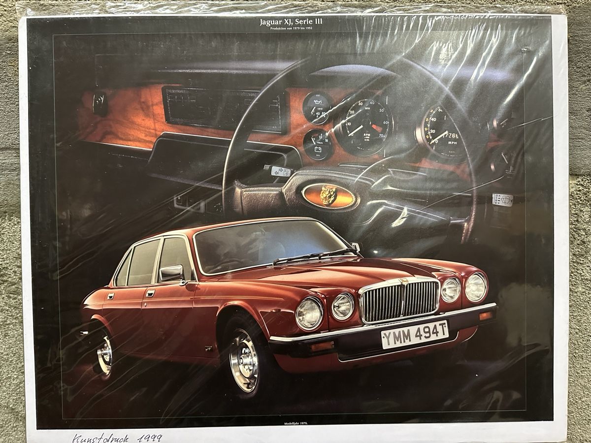 Posters & Illustrations: Jaguar xj serie 3 1979 – Neuf (Voir description) à Reinach AG par rares75