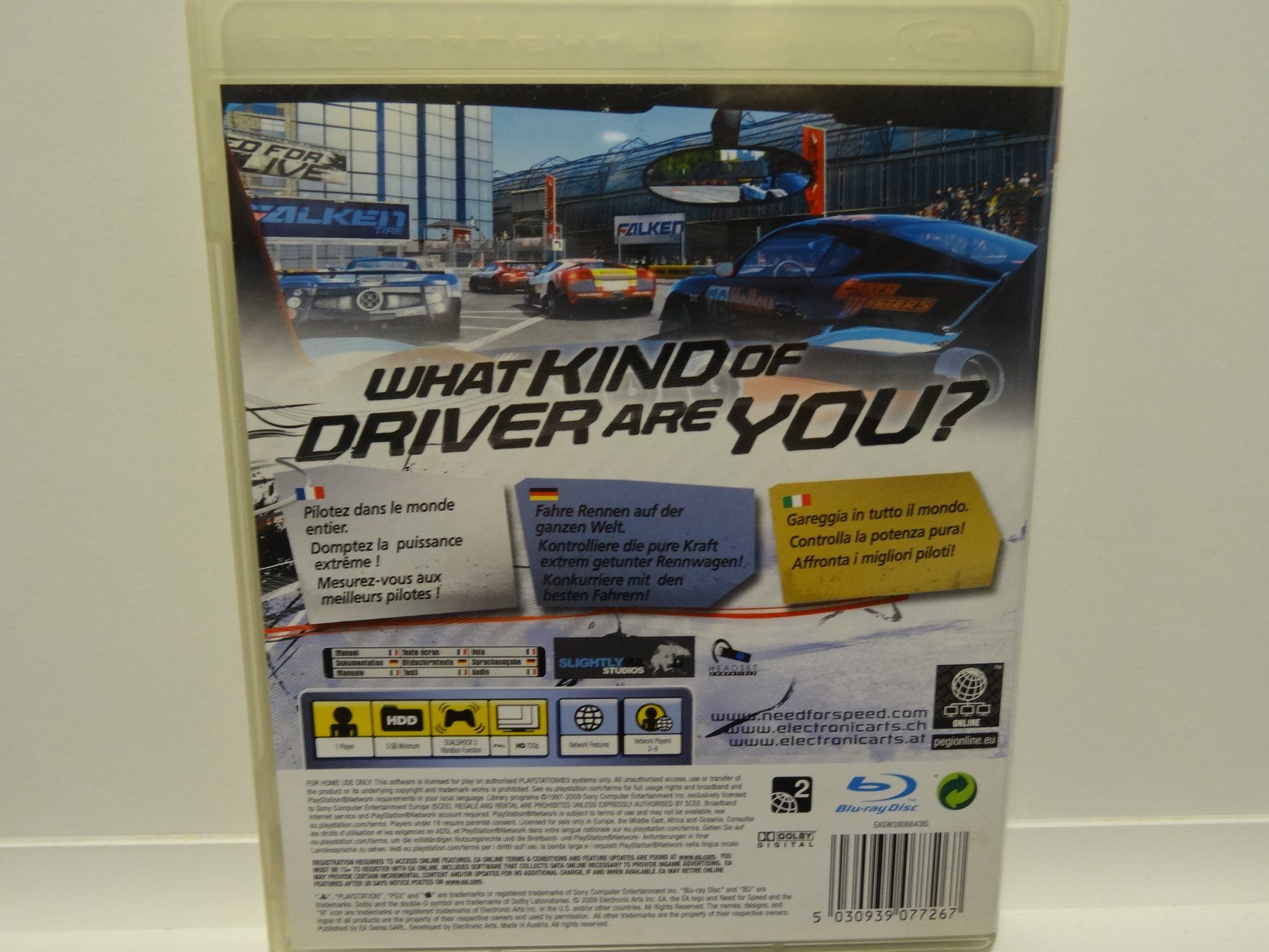 Sony Giochi: Need for Speed Shift, PS3, – Usato da luzern venduto da musicandart 1