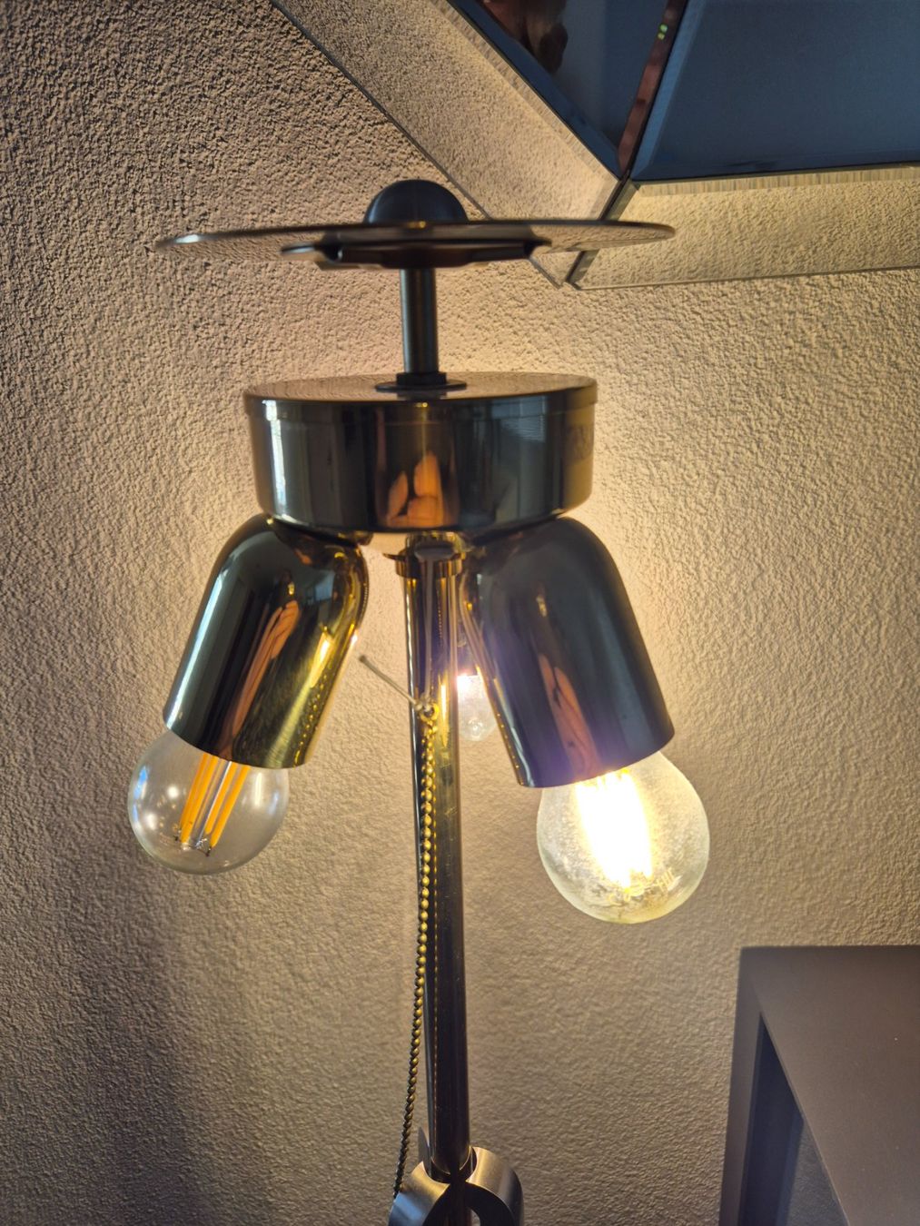 Lampade: Lampe de table laiton et métal Hollywood Regency – Usato da Fully venduto da tameab 4