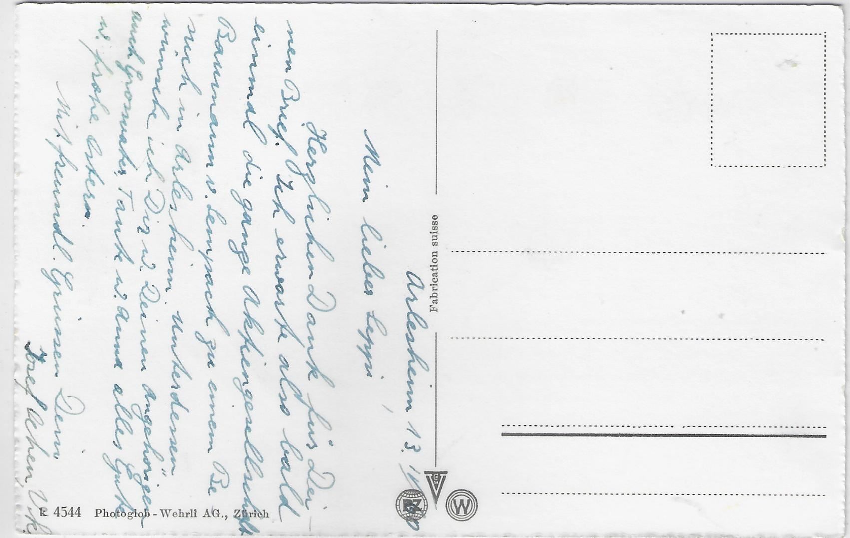 Cartoline postali: Arlesheim - Generalansicht – Antico da Ettingen venduto da Kartenplanet 1