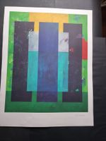 Jean‑Michel Neukom   grosse Lithographie  signiert