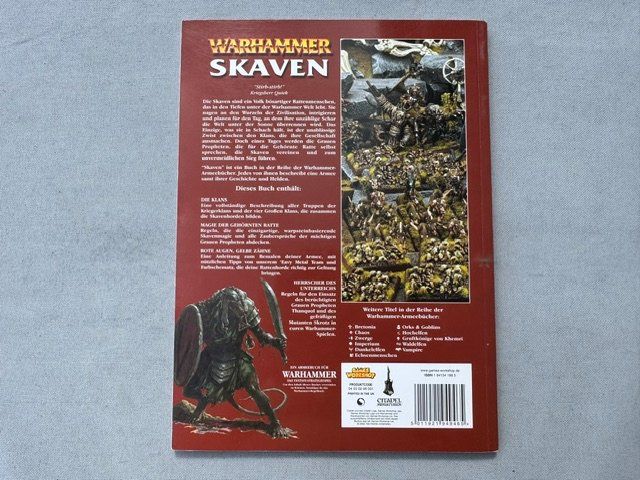 Libri: Warhammer - Armeebuch - Skaven - 6. Edition – Nuovo (secondo la descrizione) da Biberstein venduto da Lou13lou 1