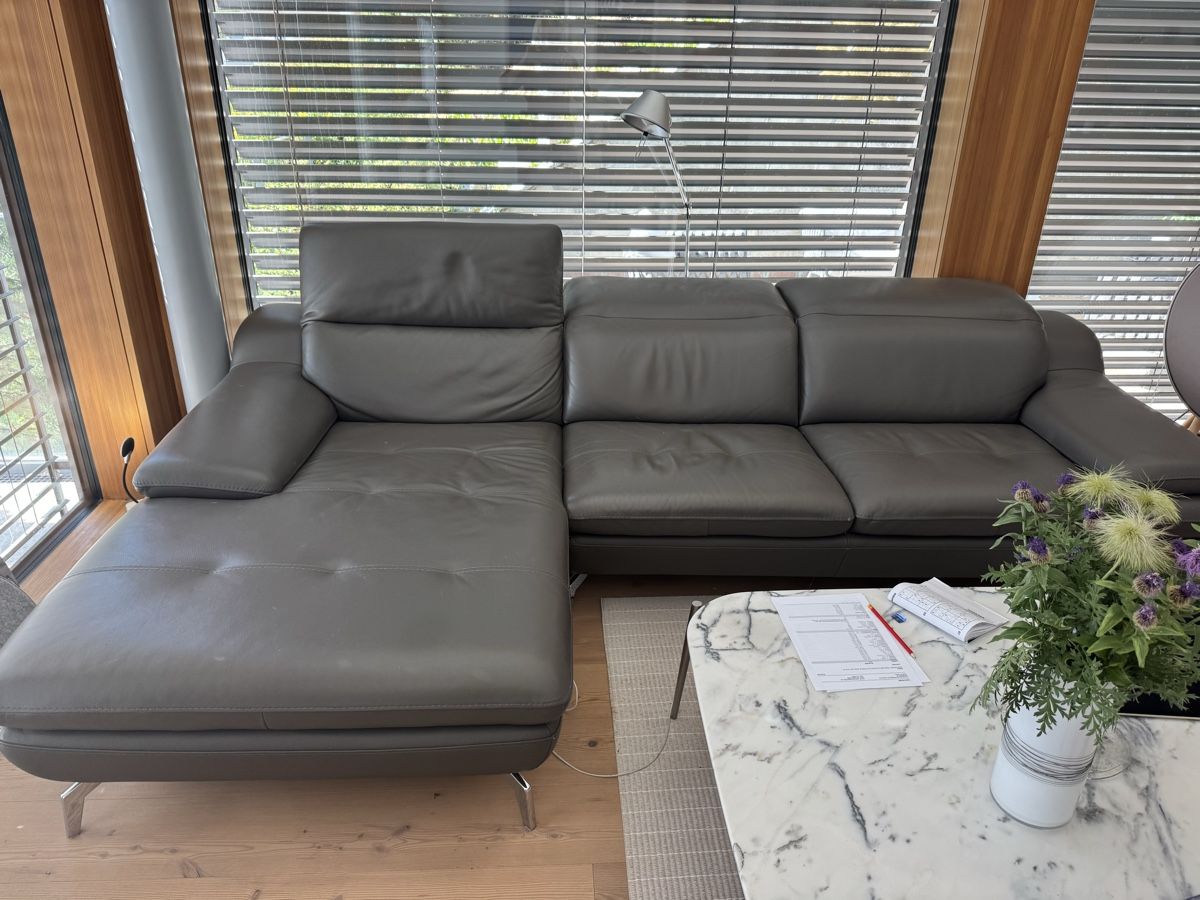 Divani: Leather Sofa Sectional Grey Used – Nuovo (secondo la descrizione) da St. Moritz venduto da gis_tb6s 1