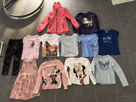 Mädchen Kleiderpaket Grösse 134 12 Teile