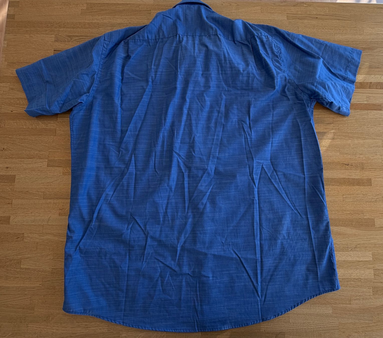 Camicie: Hemd - SEIDENSTICKER Kurzarm blau Splendesto Gr. 46 – Usato da Winterthur venduto da Secondhand-Family 6