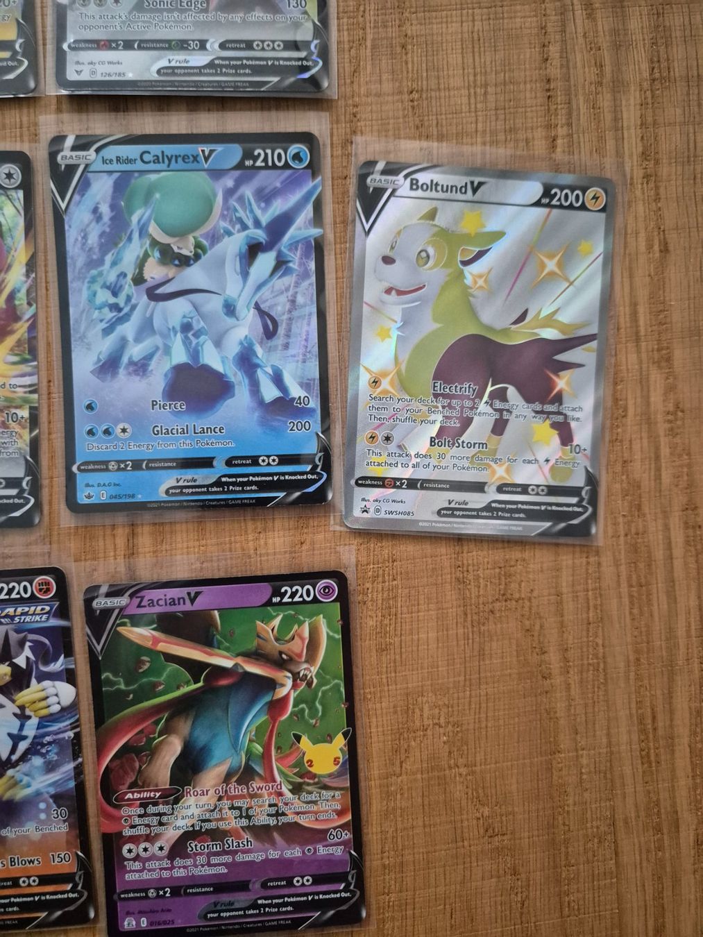 Pokémon Carte collezionabili: 10 Pokémon V Karten Englisch, gesleeved – Nuovo (secondo la descrizione) da St. Ursen venduto da nud_x7g8 2