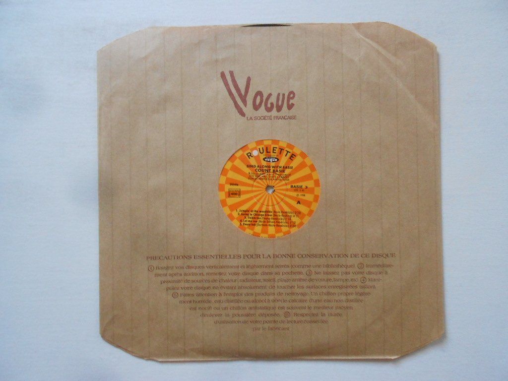 Dischi in vinile: COUNT BASIE  -  SING ALONG WITH BASIE – Usato da Bex venduto da Giorgiob 4