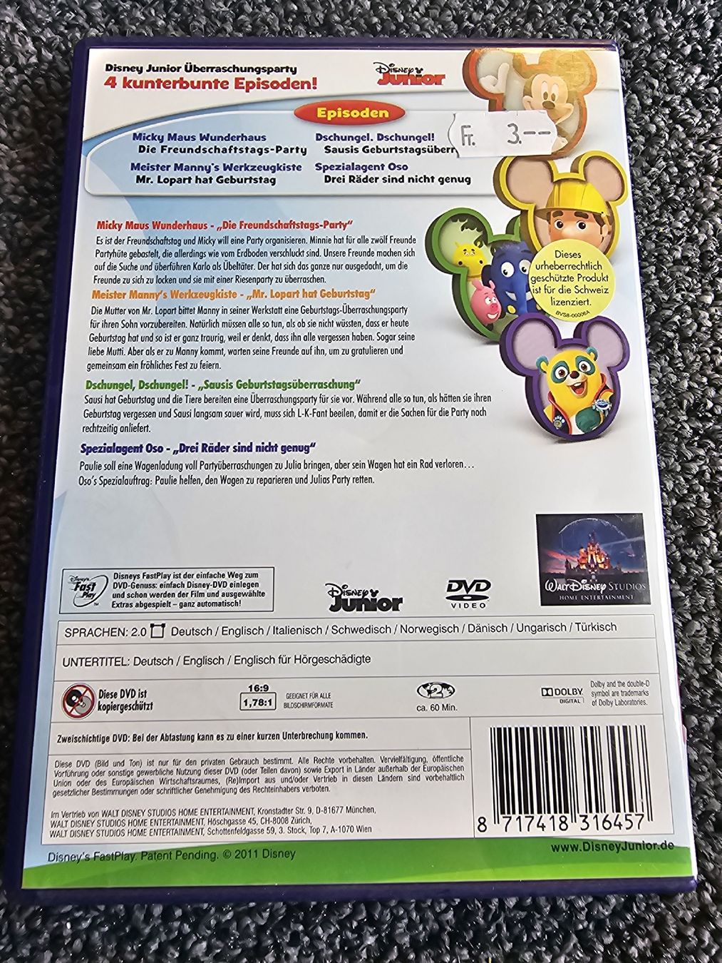Tutti i DVDs: Disney Junior DVD (20150) – Usato da Ruswil venduto da jan_bxl5 1