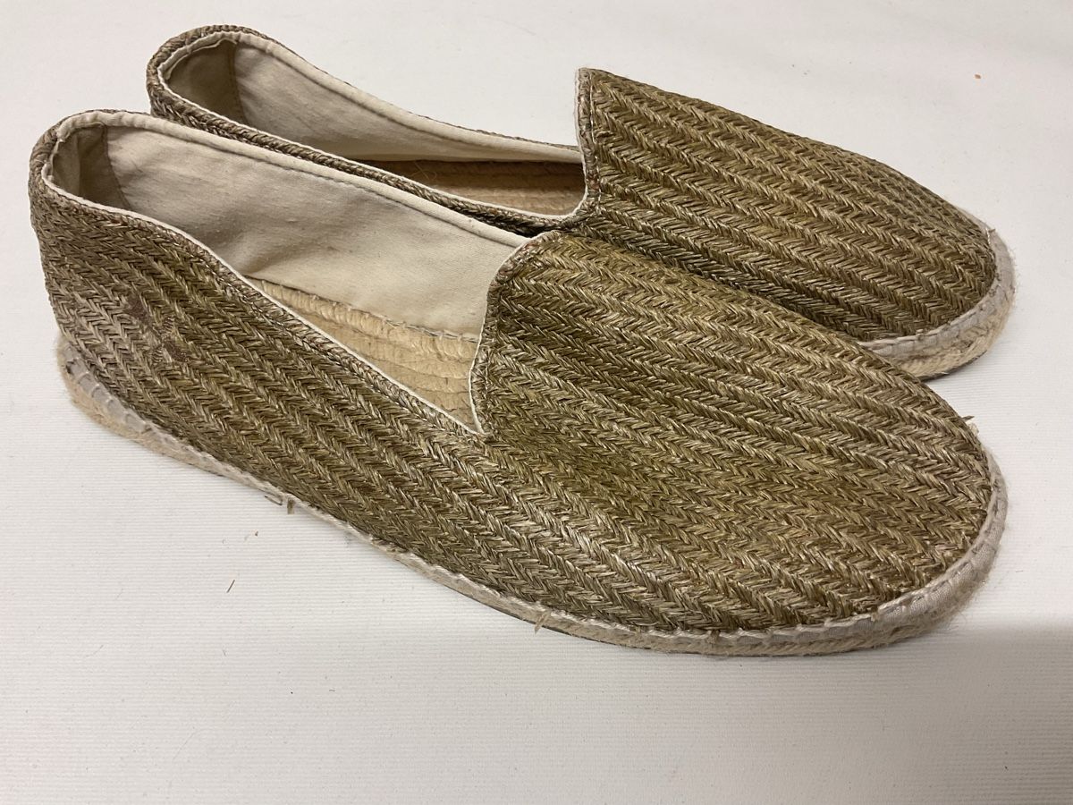 Scarpe da uomo: Manebi Espadrilles, unisex, Raffia, 44 (eher 43) – Usato da Zürich venduto da -Panoptikum- 1