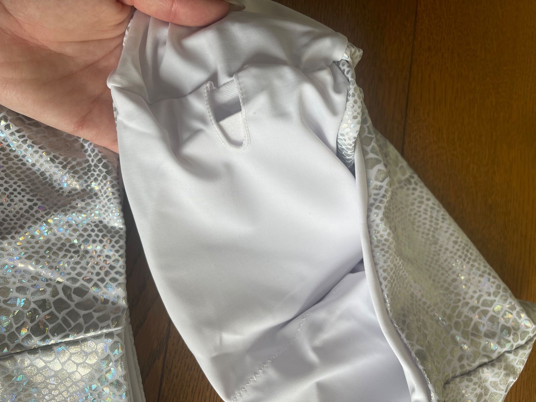 Costumi da bagno & Bikini: Silberner Bikini mit Schlangenmuster, Gr. M - Sommer Hit! – Nuovo e nell'imballaggio originale da Bassersdorf venduto da Sandy456 4
