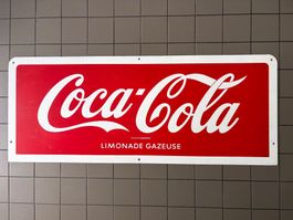 Coca-Cola Schild, Beidseitig, Vintage, Rarität