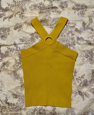Sandro - T 1, Stylish top, jaune