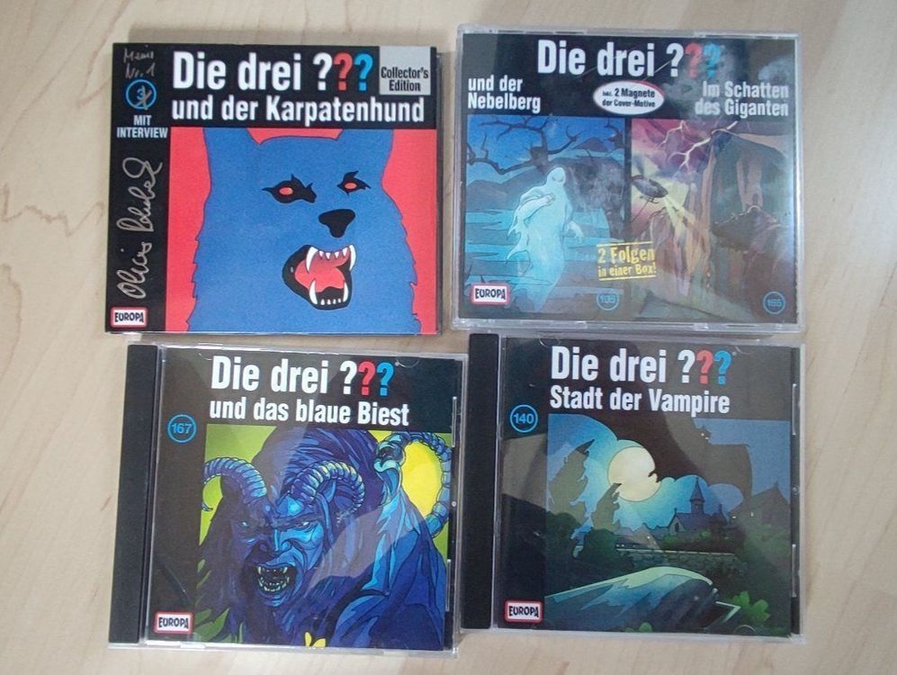 Die drei Fragezeichen CDs - 4 Stück (Gebraucht) in Schongau für CHF 30 ...