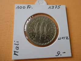 Mali 1975, 100 Francs    unz