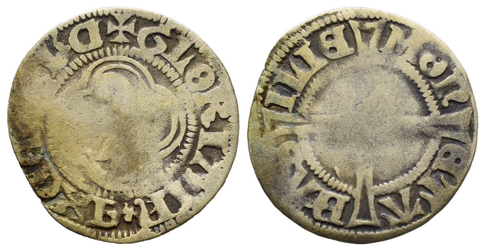 Alle Münzen: Basel Doppelvierer 15.Jh. /2104/ – Gebraucht aus Trimbach von Solothurn1