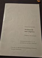 Arithmetik und Algebra Aufgaben mit Lösungen
