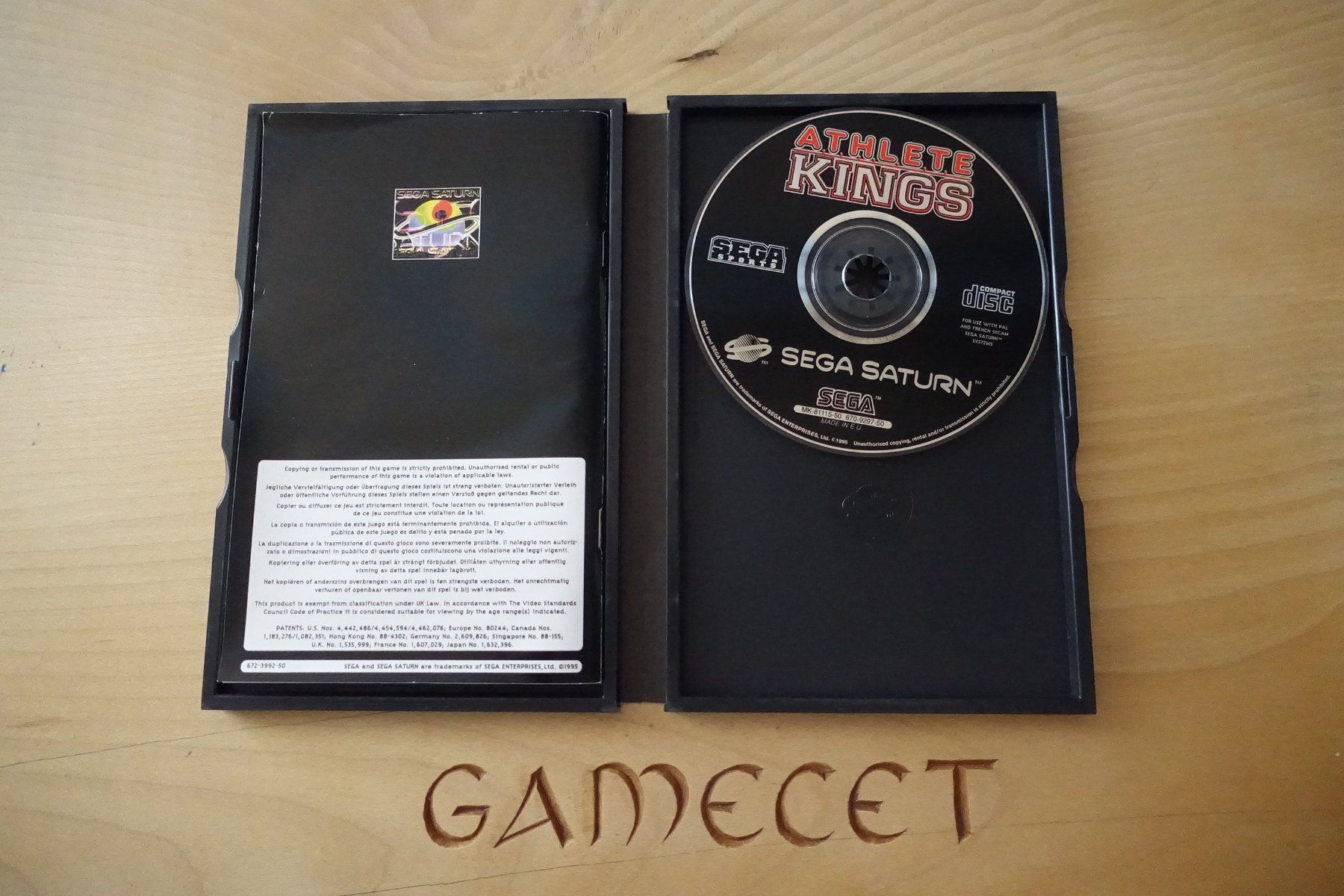 Sega Jeux: Athlete Kings - Sega Saturn – D'occasion à Steinach par Gamecet 3