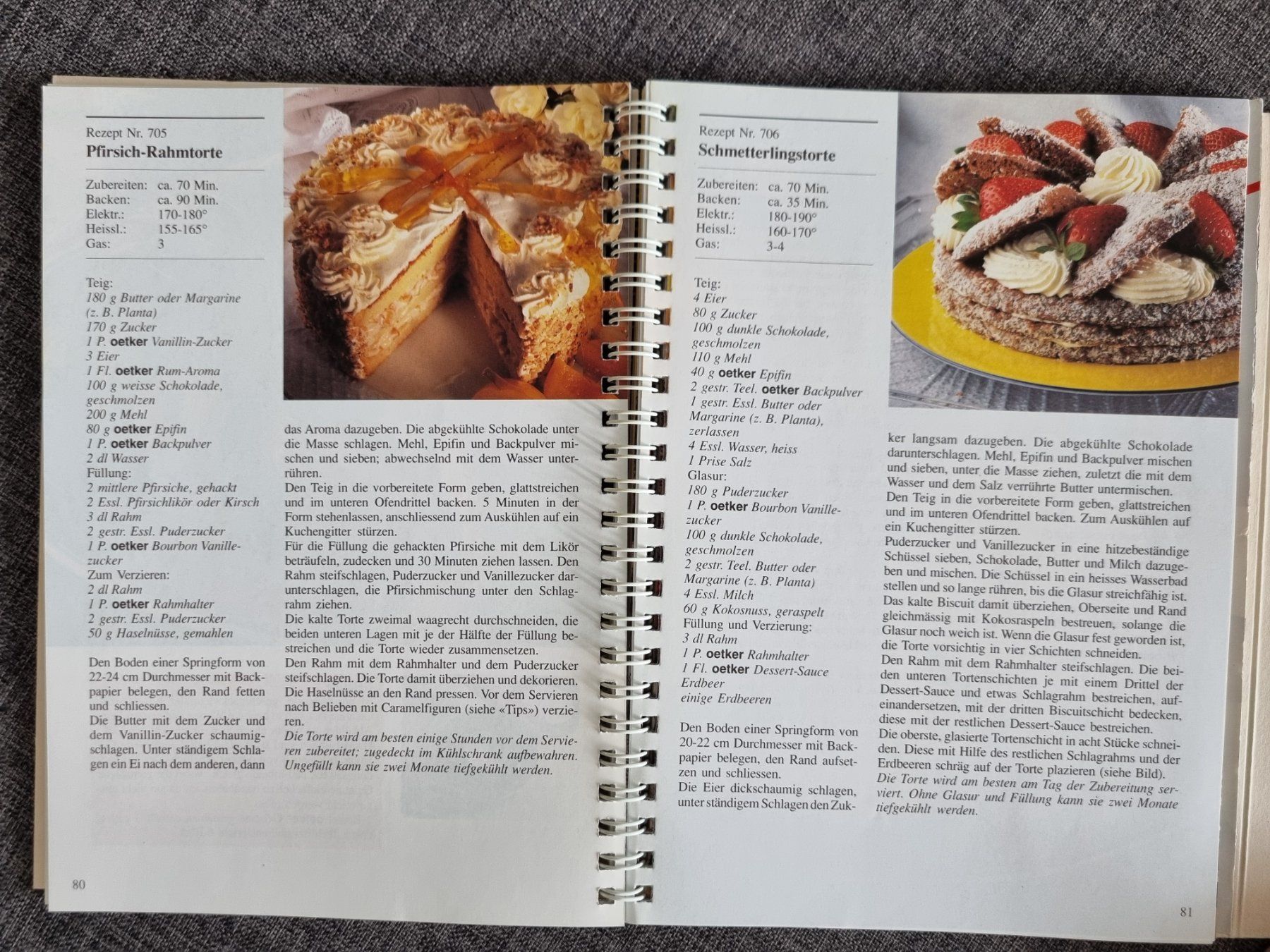 Bücher: Backbuch "Backen macht Freude" Dr. Oetker – Gebraucht aus Gams von federli29 1