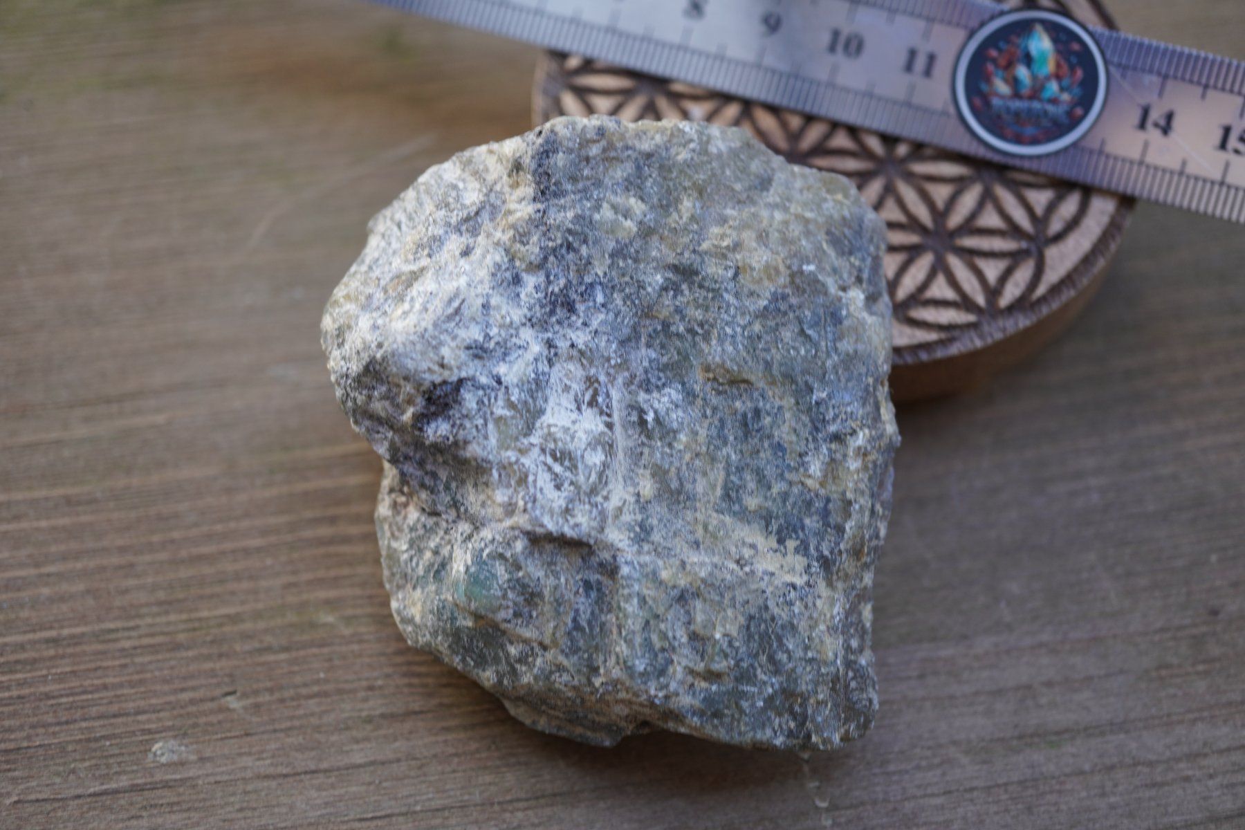 Minerali & Pietre curative: Labradorit  Scheibe   Räumung  Topstone  ab  1.- – Nuovo e nell'imballaggio originale da Eschenbach SG venduto da topstone 1