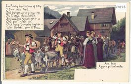 Gruss aus dem Appenzellerlande - Künstler: V. Tobler