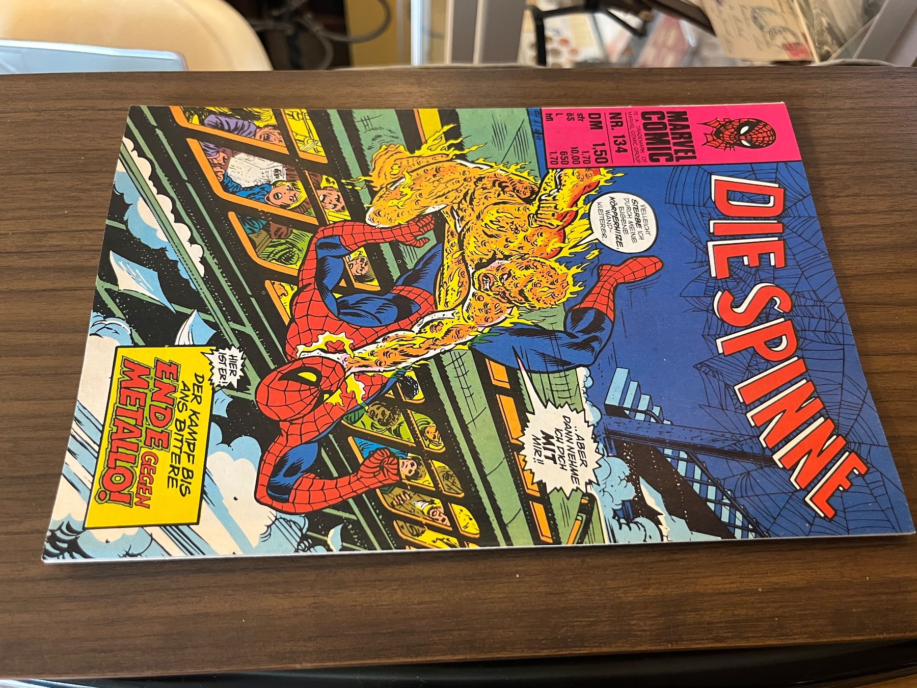 Comics: Die Spinne Marvel Comic Nr. 134 - Top Zustand! Selten – Gebraucht aus Dettighofen von Moshop 7