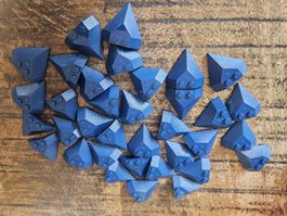lego 22391 lot de 35 pièces Dark Blue Wedge 4 x 4 Pointed