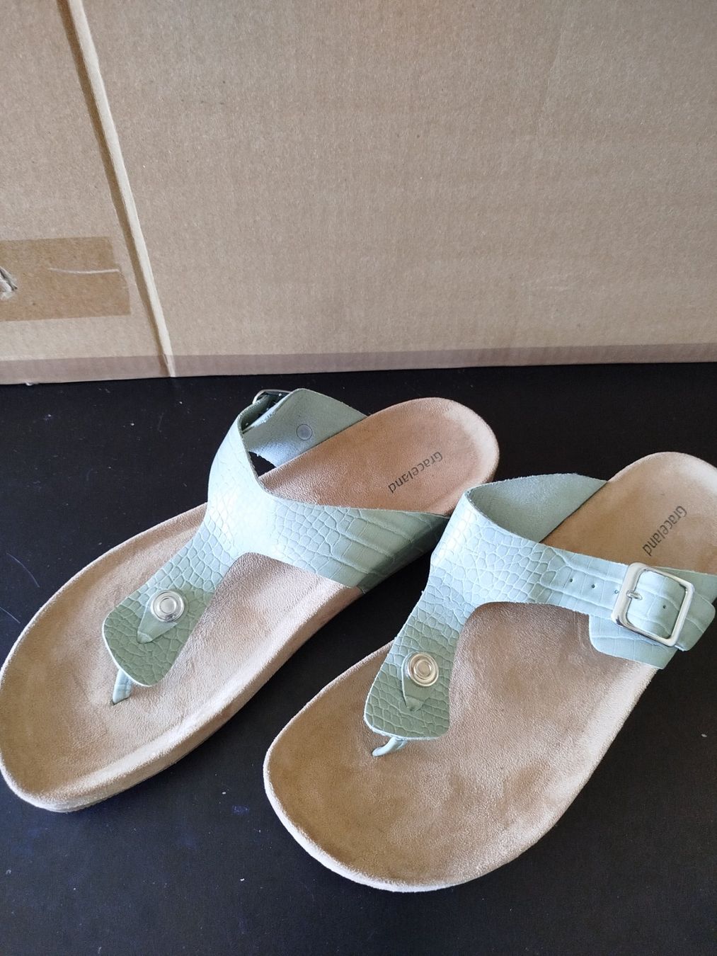 Graceland Damenschuhe: Sandalen mintgrün Grösse 41 – Gebraucht aus Rümlang von kpw_t955