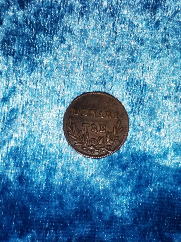 Tutti le monete: Moneta cantonale TICINO Denari 3    1835 – Usato da Gordola venduto da ale_5wbc 7