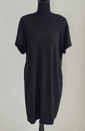 T-Shirt Kleid schwarz Grösse XL ,Neu