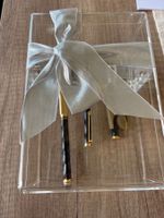 Brieföffner, Lupe, Stift 3er Set Geschenkbox Neu