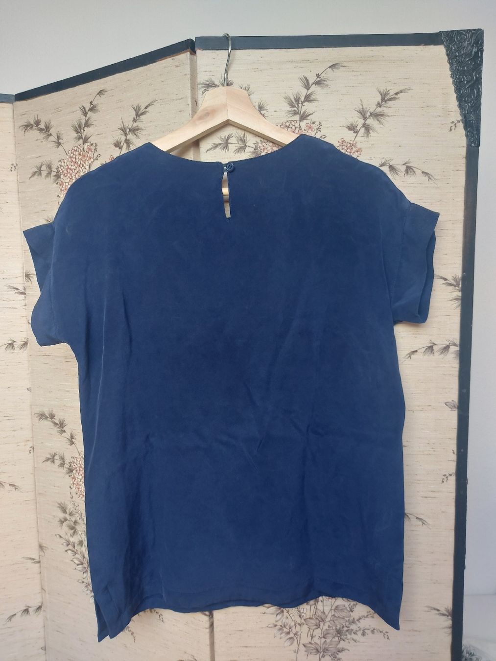 Max & Moi Top: Top Max & Moi 100% soie - T. M – Usato da Lausanne venduto da Super-cerise 5
